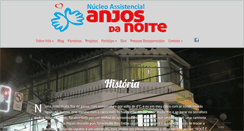 Desktop Screenshot of anjosdanoite.org.br